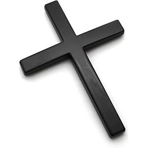 oan 3d chrome emblem automotive car bike badges logo self adhesive sticker christianjesus black
