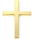 OAN 3D Chrome Emblem Automotive Car, Bike Badges Logo Self Adhesive Sticker (Christian/Jesus, Gold)