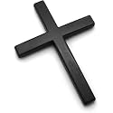 OAN 3D Chrome Emblem Automotive Car, Bike Badges Logo Self Adhesive Sticker (Christian/Jesus, Black)