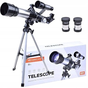portable 60x telescope tripod monocular astronomical to see planets galaxy seeing starshigh power monocular telescope for long distance