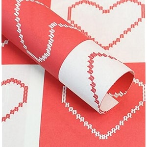 oasis frosted red bouquet wrapping roll premium korean style flower wrap for fresh flowers amp gift packaging florist essential supplies 60 micron 25 meter long