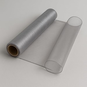 oasis organza fabric roll  silver 10 meters  multipurpose cloth for flower bouquets party dcor costumes gift wrapping hampers backdrops mandap amp pooja decoration ribbon wedding accessories