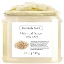 Oatmeal Sugar Body &amp; Foot Scrub 10 oz - Very Gentle, and Perfect for Sensitive Skin, for a complete spa-like experience - Packaging color may vary.