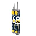 OB1 Universal Caulk Sealant & Adhesive Gray 10.1oz | Professional Grade Premium All-in-One Advanced Hybrid 2-in1 | Water Resistant Internal & External | Shrink Crack UV & Fade Resistant | 1 Cartridge