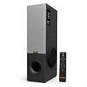 OBAGE Newly Launched Zylo-5 Single Tower Speaker System | 80W Output | HDMI ARC, Bluetooth, FM, AUX | Digital Bass, Mid & Treble Control | Clear & Balanced Sound for TV, Music & Movies