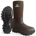 Obcursco Mens Rain Boots, Insulated 6mm Neoprene Rubber Boots for Men and Women Waterproof, Durable Hunting Boots Great for Cold Weather, Farm Working and Fishing