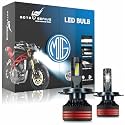 OBEROI'S TRADERS 18 Months Warranty H4 Fitting Ultra Premium Range 120 Watt Led Headlight Bulb Hi/Lo 12000Lm | 6500K With Cooling Fan For All Cars, Bikes &amp; Suvs (120 Watt), Multicolor