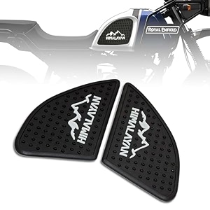 oberoi39s traders anti slip silicone tank padthai pad waterproof sticker for royal enfield himalayan black