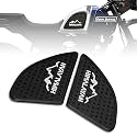 OBEROI'S TRADERS Anti Slip Silicone Tank Pad/Thai Pad Waterproof Sticker for Royal Enfield Himalayan (Black)