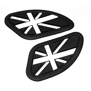 oberoi39s traders universal anti slip silicone bike tank padthai pad waterproof sticker for all motorcycle blue