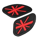 OBEROI'S TRADERS Universal Anti Slip Silicone Bike Tank Pad/Thai Pad Waterproof Sticker For All Motorcycle (Blue)