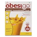 Obesigo BLCD - Meal Replacement Weight Loss &amp; Weight Management Plan | Mango - 350Gm (7 Sachets*50g) | Whey Protein &amp; Fiber Enriched | 40.8g Protein/100g, Garcenia Extract, 27 Vitamin &amp; Mineral