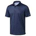 Obla Men's Golf Polo Shirts Print Short Sleeve Dry Fit Collared Shirt