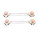 Oblivion Furniture Safety Locks For Kids|Child Safety Locks For Drawers, Fridge, Cupboard Lock|Lock For Baby Safety Products|Safety Locks Latches Door Cupboard (2 Pc- Random Color),Multicolor