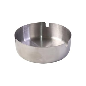 oblivion glass brunswick crystal quality cigar cigarette ashtray round tabletop for home office indoor outdoor home dcor round ash tray
