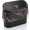 Oblivion Car Dustbin 1 Pc – Waste Management Bin for Car, Office, Home & Vehicle – Car Accessories, Portable Garbage Organizer with Lid, Small Trash Box for Table, Desk, Kitchen & Travel (Black)