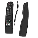 Oboe Silicone Protective Case for LG AN-MR21GA (2021) MR22GA (2022) MR23GA (2023) Magic Remote Protective Case with Loop (Black) [Remote NOT Included]