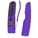 Oboe Silicone Protective Case for LG Magic Remote (Purple) with Remote Loop