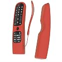 Oboe Silicone Protective Case for LG Magic Remote (2021-2023) with Remote Loop (Orange)
