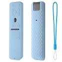 Oboe Silicone Tv Remote Cover Compatible with LG Smart TV Remote LG MR25GA Key Cover Protective Case with Lanyard (G-Glow in Dark Blue) [Remote NOT Included]