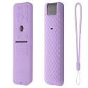 Oboe Silicone Tv Remote Cover Compatible with LG Smart TV Remote LG MR25GA Key Cover Protective Case with Lanyard (G-Lavender Purple) [Remote NOT Included]
