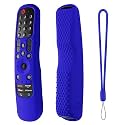 Oboe Silicone TV Remote Cover Compatible with LG TV Remote AN-MR21GA (2021) MR22GA (2022) MR23GA (2023) LG Magic Remote Case with Loop (B-Blue) [Remote NOT Included]