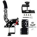 Obokidly Upgrade USB Handbrake Support G920 Compatible With XBOX ONE/XBOX ONE S For Simracing Game Sim Rig With Clamp And Suitable For PC;With Clamp and Plate. (Black-1)