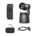 OBSBOT Tail Air &amp; Smart Remote Combo, PTZ Camera with AI Tracking |NDI Activation Code| Type-C Ethernet Adapter |Gesture Control |HDMI Wireless Webcam |Video Camera Live Streaming Motion Sensor Camera
