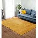 Obsessions Large Indoor Polyester Carpet with Solid