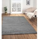 Obsessions Large Indoor Polyester Carpet with Solid