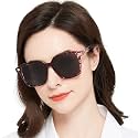 OCCI CHIARI Polarized Sunglasses for Women Vintage Oversized Sun Glasses UV400 Protection