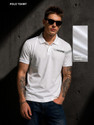 Occupied Clothing Co. Men Solid Polo Neck
