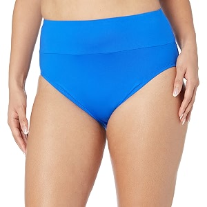 Ocean 24th Womens Plus-Size Solid Skirted Bikini