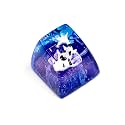 Ocean Aesthetic Novelty Koi Artisan Keycap Esc R1 SA Profile 1U
