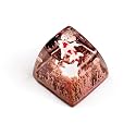 Ocean Aesthetic Novelty Koi Artisan Keycap Esc R1 SA Profile 1U