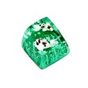 Ocean Aesthetic Novelty Koi Artisan Keycap Esc R1 SA Profile 1U