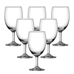 ocean goblet glass set 35488ml set of 6 clear