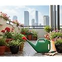 Ocean Mart Watering Can - Green (5L) | Garden Water Can with Built-in Sprayer