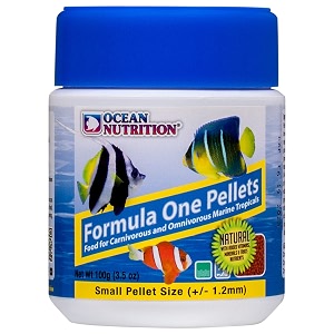 ocean nutrition formula one marine pellet small pallets 100 g