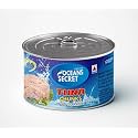Ocean Secret Tuna Canned Fish in Spring Water 180g | Pack of 3 Tin Cans | Ready to Eat Canned Tuna for Curries, Rice, Sandwiches and Salads | Easy to Store and Serve