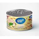 Ocean Secret Tuna Canned Fish in Sunflower Oil with Ginger Slice 180g | Pack of 2 Tin Cans | Ready to Eat Canned Tuna for Curries, Rice, Sandwiches and Salads | Easy to Store and Serve