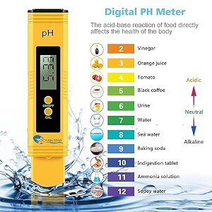 ocean star technologies ec and ph meter total dissolved solids tester for water testing household drinking water swimming pools aquariums reverse osmosis