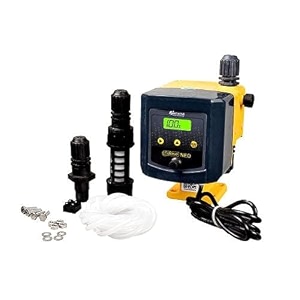 ocean star edose neo metering pump 6 lph - precision chemical dosing solution for industrial commercial and residential applications black