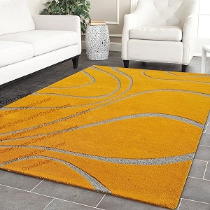 Ocean Wave Modern Carpet for Living Room