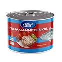 Oceans Secret Tuna Chunks in Sunflower Oil 500gm Pack of 3 | Canned Tuna Fish | Balanced Nutrition | Rich Taste in Oil | Premium Cuts Ready to Eat