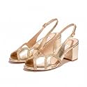 OCEEDEE Saba Women39s Block Heel Peep Toe