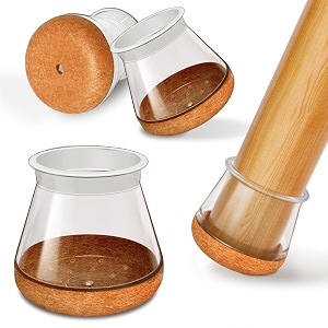 OCONDA Pack of 24 Chair Leg Caps