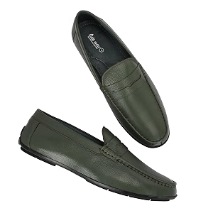 Octa marc Mens Genuine Leather Loafer Shoes