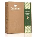 Octavius Ginger &amp; Lemon (Low Caffeine) Loose Leaf Green Tea | Great Taste and Aroma | Energizes Body and Mind | Cleanser and Detoxifier - 100 Gms