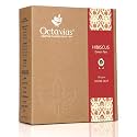 Octavius | Hibiscus Clove Lemongrass Green Tea - 100 Gm (50 Cups) | 100% Natural Ingredients | Loose Leaf | Promote Weight Loss | Improve Skin and Hair | Energizes Body &amp; Mind | 100 Gm Box